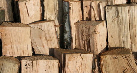 Brennholzwettbewerb in Wacken